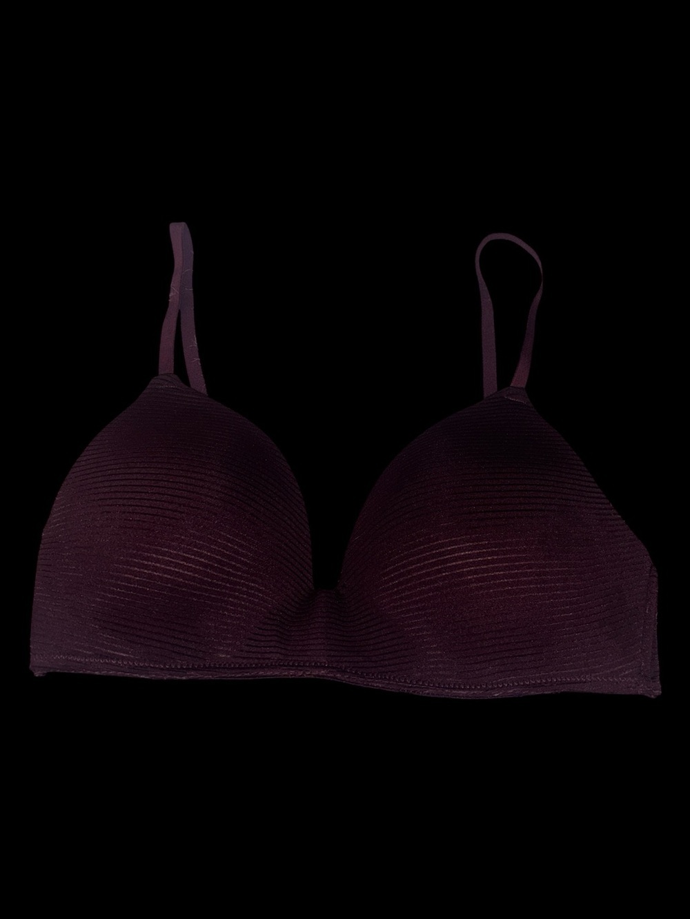 kathy ireland Plum Contour Seamless Bra